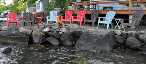 Lakeside Campfire at Lakecrest Manor Lakeside Campfire at Lakecrest Manor